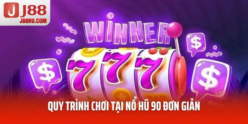 Quy trình chơi tại nổ hũ 90 đơn giản